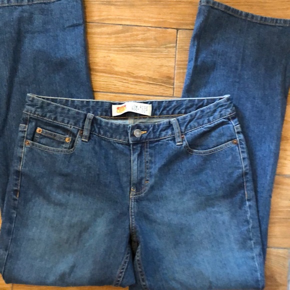 route 66 low rise bootcut jeans